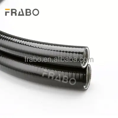 Wholesale High Quality Black Gray PVC Liquid Tight Flexible Conduit