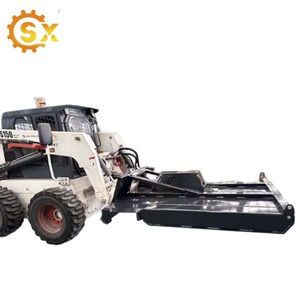 Accessorio Idraulico Professionale per Decespugliatore per Skid Steer, Attacco Rapido Universale per la Pulizia del Terreno, Taglio di Arbusti e Piantine - Product Image 3