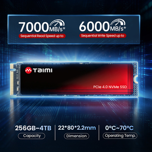Nieuwe aanwinst fabrieks-OEM NVMe M.2 SSD 512GB 7000MB/S Hoge snelheid PCIe Gen4 interne solid state drive voor desktop en laptop - Product Image 2