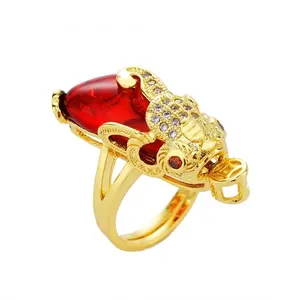 PUSHI Einfache Designs Schmuck Frauen Ringe plattiert Goldringe Schmuck Frauen Ehering