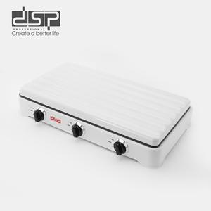 Dsp Portable Gas <b>Stove</b> Dual Burner Metal Camping <b>Stove</b> With Lid For Outdoor Cooking - Product Image 2