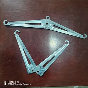 Triangular hooks are used as accessories for cervical traction chairs to hang cervical traction belts, cervical traction - Product Image 1