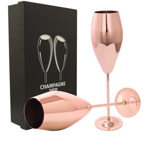 <span class=keywords><strong>Tulipe</strong></span> plate en acier inoxydable 304 de qualité supérieure pour gobelet à champagne Flûte florale de luxe Verres pour bar à domicile Options de logo personnalisé - Product Image 2