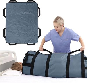 Transfer Belt with Leg Loops, Safety Gait Belt Walking Assist Aid with Release for Elderly, Large for Waist 34"-47" L - Product Image 5