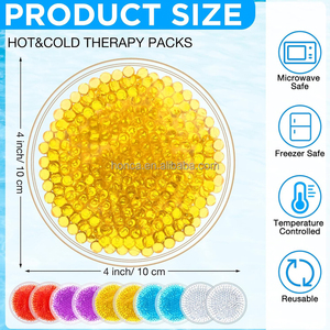 แผ่นเจลประคบร้อนเย็นแบบใช้ซ้ำได้ บรรจุเม็ดเจลเย็น ใช้กับไมโครเวฟได้ สำหรับบรรเทาอาการปวด - Product Image 6