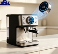 Écran LCD étanche ASK 1,28 pouces avec bouton rotatif 240x240 |   Encodeur rotatif IP67 HMI |   Cockpit intelligent d'extérieur