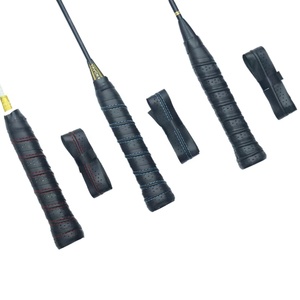 Poignée de <span class=keywords><strong>raquette</strong></span> de pickleball personnalisable avec ligne de couture, grip de padel remplaçable, sur-grip de tennis absorbant les chocs <span class=keywords><strong>pour</strong></span> raquettes de badminton - Product Image 1