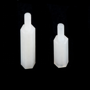 Espaciador hexagonal de nylon roscado macho y hembra con tornillo - Product Image 4