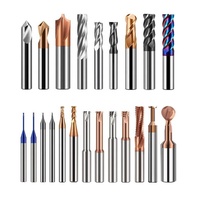 Fraise carrée en carbure cémenté de qualité supérieure HRC55 6mm 4 dents, fraise à bout plat de précision 0.01mm pour usinage CNC OEM/ODM