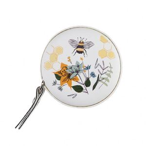 Round Shape Body PU Leather Tape Measure <b>Gift</b> 60inches 1.5meters Mini Portable Retractable Tape Measure with UV Printing Logo - Product Image 6
