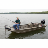 Bateau Jon en aluminium simple KinOcean de 18 pieds, vente en gros, 1860