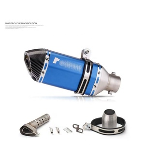 Tubo de Escape Hexagonal Pequeño Modificado para Motocicleta BABIXIU, para Huanglong <span class=keywords><strong>600</strong></span>, Little <span class=keywords><strong>Ninja</strong></span> 250, Yongyuan 350R25/R3 - Product Image 6