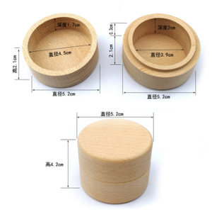 Ring Box Jewelry Box High Quality Wooden and Environmentally Friendly Wood Storage Box Customized Logo Multifunction CLASSIC