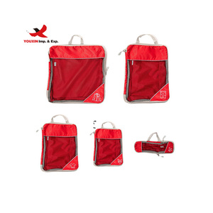 Nouvelle conception de sac de voyage pliable tendance, sac de voyage en nylon, organisateur de voyage, cube de rangement multicolores, ensemble de sacs de rangement pour voyage - Product Image 2