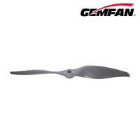 Hélice Gemfan VORTEX en fibre de verre et nylon 7 pouces 7x5-E pour avion RC et drone 2212 1400KV avec cardan en plastique