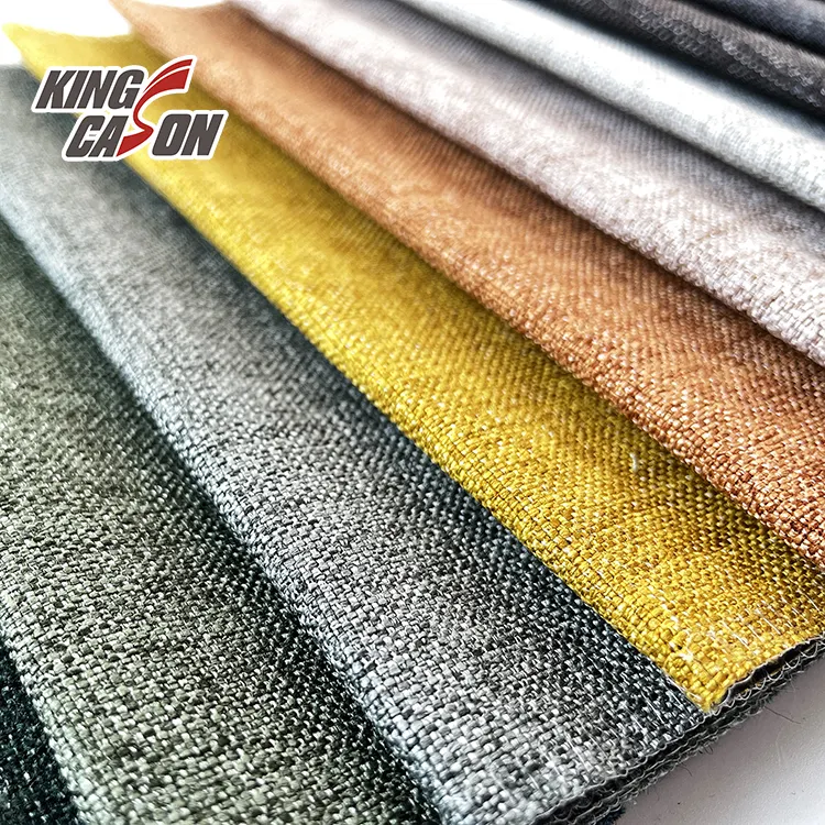 Kingcason couvre tissus cuir tissu pour lit moderne avec boîte de rangement vêtements lin meubles textile ensemble canapé