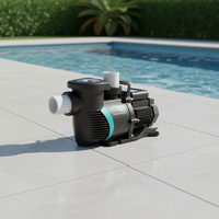 Pompe à eau en plastique d'ingénierie à haut rendement PENTAIR Série XPK 2-5HP Installation facile Piscines familiales spéciales Étangs à poissons