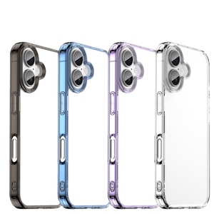 Funda Transparente para Teléfono iPhone 14 15 16 Pro Max, Carcasa Trasera Acrílica de Color para Samsung, Google y <span class=keywords><strong>Moto</strong></span> - Product Image 3