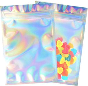 Factory Price Custom Printed Logo Transparent Laser Plastic Packaging Zipper Jewelry <b>Bag</b> - Product Image 1