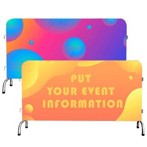 Banderas Publicitarias Personalizadas con Logotipo para Cercas, Cubiertas de Barrera Deportiva de Tela Tensada de Alta Calidad - Product Image 1