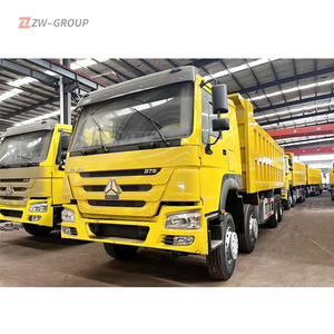 Camión Volquete Usado Sinotruck Howo de 10 Ruedas, 375hp, 8x4, Diésel, de Segunda Mano - Product Image 4