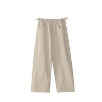 Nouveau pantalon décontracté pour homme, coupe droite, patchwork, confortable et respirant, 100 % coton, taille élastique, vente en gros usine
