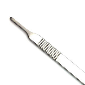 Mango de Bisturí de Acero Inoxidable para Cirugía General y Uso Dental, Instrumento Quirúrgico Manual Reutilizable - Product Image 2