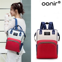Personalisierter Logo-Wickelrucksack mit Großer Kapazität und Isolierten Flaschenhaltern Multifunktionale Baby-Reisetasche für Frauen und Männer