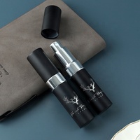 15ml Mini bouteille rechargeable Portable de voyage en aluminium, buse de pulvérisation de brume Fine, bouteille d'atomiseur de parfum avec motif