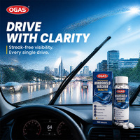 Liquide lave-glace effervescent OGAS, puissant décapant de taches, élimine la saleté et le film, nettoyage du pare-brise de voiture