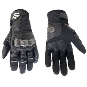 Unisex dê da xe máy Găng tay với lông cừu lót mùa đông ấm áp Windproof cưỡi găng tay màn hình cảm ứng ngoài trời cưỡi găng tay - Product Image 5
