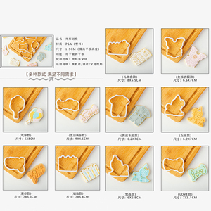 แม่พิม<span class=keywords><strong>พ</strong></span>์คุ้กกี้อะคริลิค ปั๊มลายสุขสันต์วันเกิด สำหรับทำขนมเค้ก ฟองดองต์  แบบกดลายนูน  อุปกรณ์ทำขนม  แม่พิม<span class=keywords><strong>พ</strong></span>์ปั๊มลายดินเหนียวแบบกำหนดเอง - Product Image 6