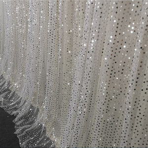 웨딩 배경 거즈 더블 레이어 부동 커튼 배경 커튼 - Product Image 4