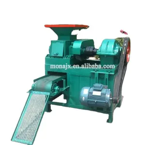 Polvere di calce di forma ovale che preme minerale di ferro carbonio verde che forma fini coke linea di produzione di carbone bricchette ball press machine price