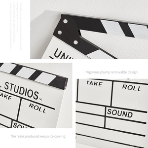 Plateau miniature de scène TV, accessoire pour tournage de films, 30x27x2cm, 10 pièces - Product Image 5