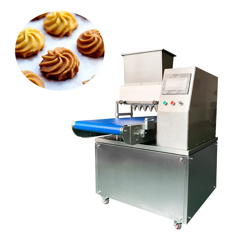 Certificada pela CE automático pequeno eclair macaron biscuit depositante cookie que faz a máquina
