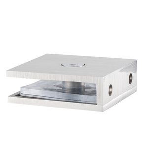 Accesorios de abrazadera de vidrio montados en la pared, soporte de clip de pantalla para puerta de vidrio de baño, abrazadera de esquina de vidrio de <span class=keywords><strong>ducha</strong></span>, abrazadera en U de Panel fijo - Product Image 5