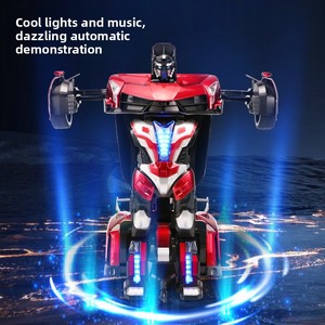 Robot Deformabile a Induzione Gestuale, Auto da Corsa Elettrica Ricaricabile, Giocattolo in Plastica per Interni per Bambini dai 14 Anni in Su - Product Image 4