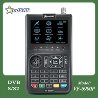 Findsat VF6900 Pro HD DVBS2 Sat Finder AHD CCTV Testeur Satellite Signal Meter Finder