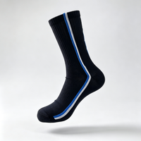 Chaussettes de sport en coton pour hommes, OEM ODM, logo personnalisé avec emballage personnalisé, vente en gros de chaussettes en vrac