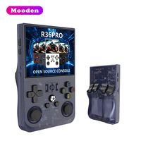 Console de jeu portable Mooden R36 Pro L, écran 3,5 pouces, 64 Go, console de jeu vidéo portable rétro classique pour PSP