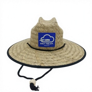 Chapeau <span class=keywords><strong>de</strong></span> soleil <span class=keywords><strong>en</strong></span> paille naturelle durable et respirant avec logo personnalisé, large bord, protection UV pour la <span class=keywords><strong>plage</strong></span>, la pêche et les activités <span class=keywords><strong>de</strong></span> plein air - Product Image 1