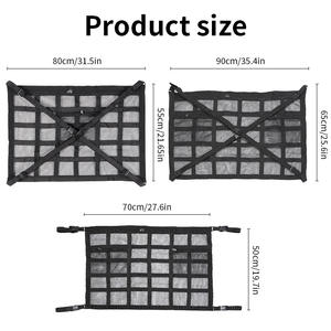 Venta Directa <span class=keywords><strong>de</strong></span> Accesorios para Autos: Red <span class=keywords><strong>de</strong></span> Almacenamiento para Equipaje en el Techo del Vehículo con Función <span class=keywords><strong>de</strong></span> Colgado - Product Image 4
