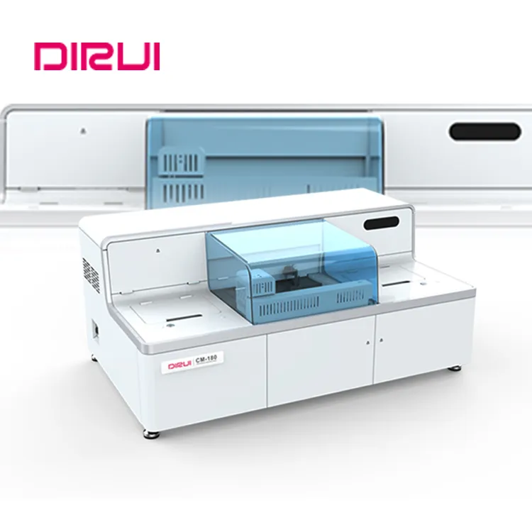 DIRUI yeni tasarım otomatik Immunoassay analizörü sistemi CM-180 CLIA analiz makinesi