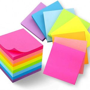 Compra Anticipada: 16 Blocs de Notas Adhesivas de 8 Colores Brillantes, 60 Hojas, para Oficina, Escuela y Planificación del Hogar, Regalo Promocional - Product Image 4