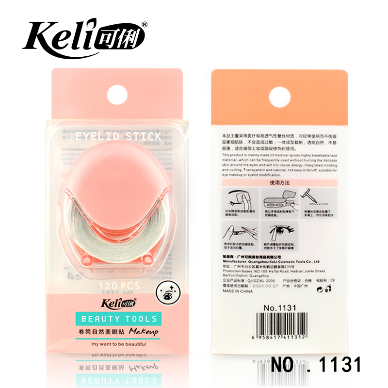 keli invisible double cheap factory double side eyelid tapes stickers