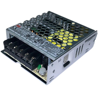Fuente de Alimentación Conmutada de Salida Única para Automatización Industrial Meanwell LRS-50-24 50W 24V