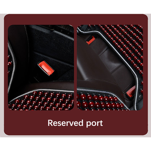 Xiangta été universel 5 places refroidissement Massage perle en bois housse de siège de voiture coussin - Product Image 4