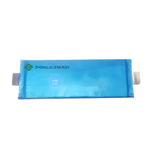 Sel Baterai Penyimpanan Energi LiFePO4 53Ah 3.2v Lifepo4 Sel Baterai Ion Lithium, Sel Baterai Ion Lithium untuk Kendaraan Listrik - Product Image 1