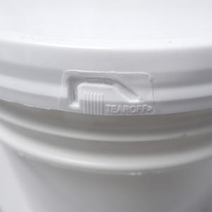 Seau industriel rond en plastique de 20 litres, seau en plastique de qualité alimentaire PP, seau à peinture, seaux en plastique personnalisés avec couvercles, logo imprimé - Product Image 2
